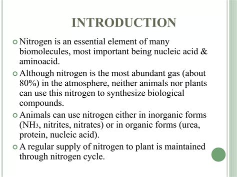 Biological Nitrogen Fixation Ppt