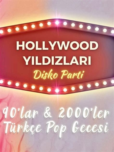 90 lar ve 2000 ler Türkçe Pop Müzik Partisi Biletleri biletinial