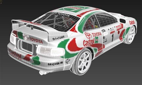 Toyota Celica Gt Four Castrol Rally D Model Ds C D Fbx Lwo