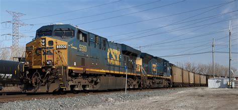 CSX 5500 Burnham IL 2 26 2023 Photo By John Eagan 1 Flickr