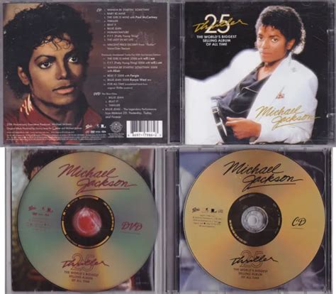 Michael Jackson Thriller Th Anniversary Album Cd Dvd Special