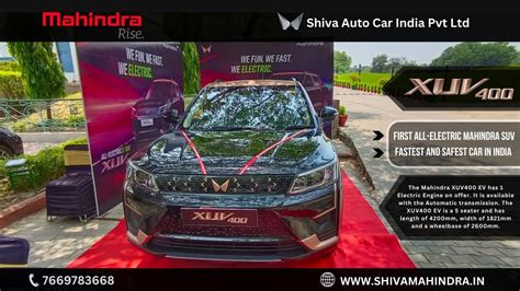 The Xuv Ev Best Electric Car By Mahindra Yet Mahindra Xuv