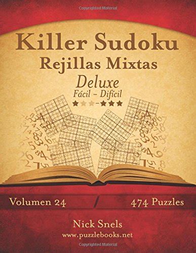 Killer Sudoku Rejillas Mixtas Deluxe De F Cil A Dif Cil Volumen