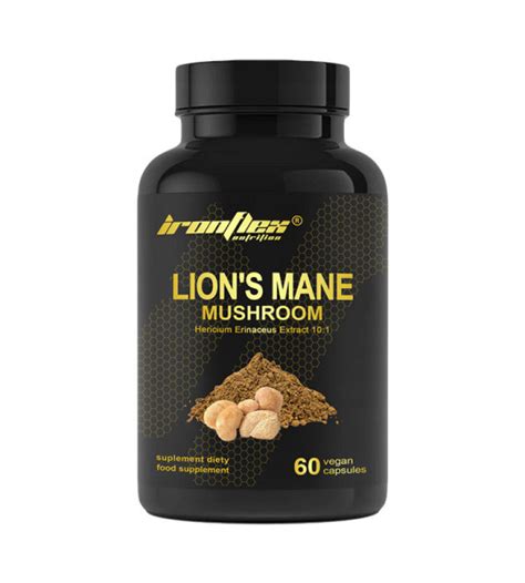 Ironflex Lion S Mane Mushroom 500 Mg Veg Caps 60 капс купить адаптогены в Киеве и Украине