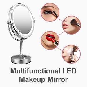 Amazon Vesaur Professional Lighted Makeup Mirror Oval X