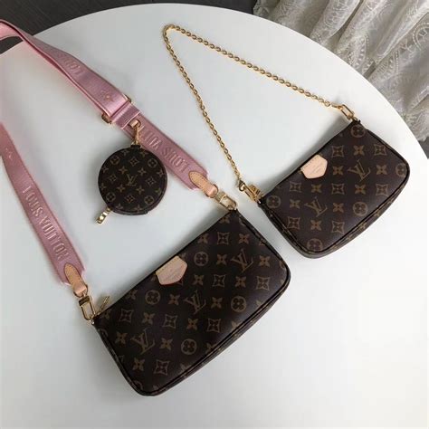 Bolsa Louis Vuitton Multi Pochette Rosa