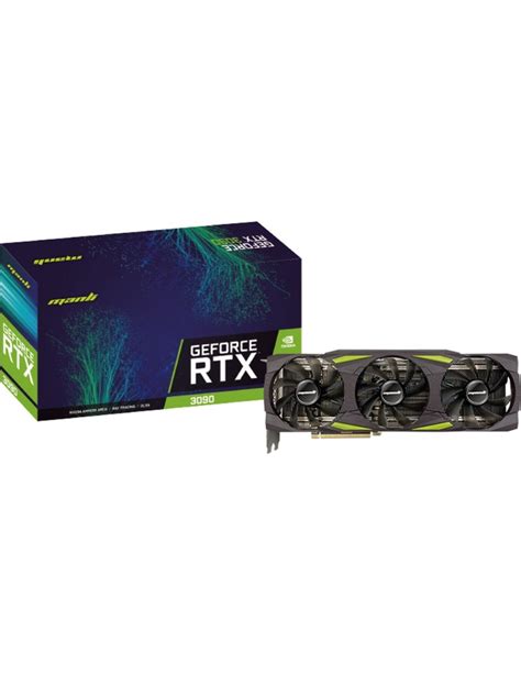 Tarjeta VGA Manli GeForce RTX 3090 Triple Fan 24GB GDDR6X