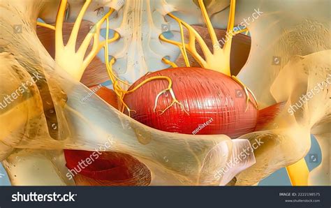 Sacral Nerve Stimulation Known Sacral Neuromodulation Stock