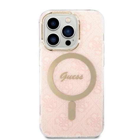 Oryginalne Etui Iphone Pro Guess Hardcase G Print Magsafe