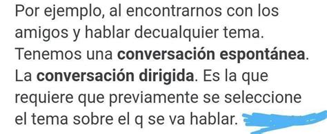 Cual es la diferencia entre las conversaciones espontáneas y las