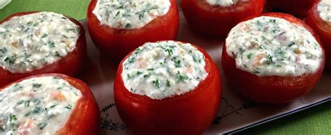 Stuffed Tomatoes Filled With Cottage Cheese Easy German Recipe