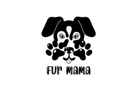 Fur Mama Svg Cut File By Creative Fabrica Crafts · Creative Fabrica Fur Mama Invitation