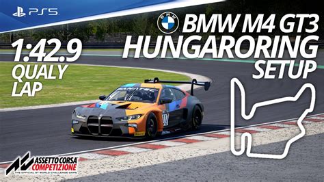 Acc Ps Bmw M Gt Race Setup Hungaroring Qualy Lap