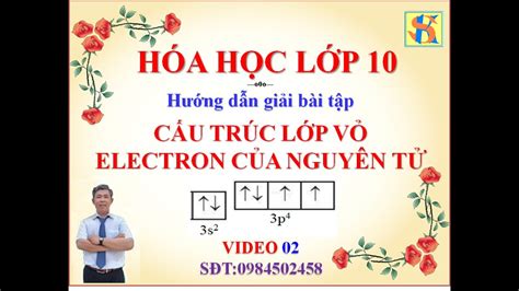 Hóa Học Thầy Sơn Giải bài tập Cấu trúc lớp vỏ electron của nguyên tử