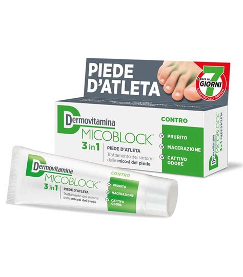 Dermovitamina Micoblock Crema Piede D Atleta 30ml Top Farmacia