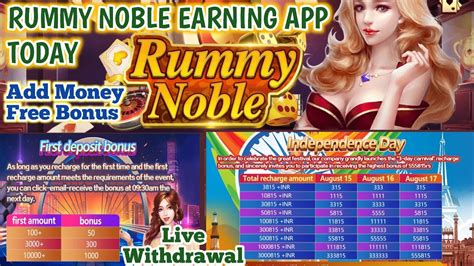 Get Bonus Rummy Noble Earning App Rummy Noble App Live