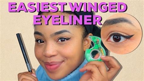 The Only Winged Eyeliner Hack You Needhow To Do Winged Eyelinereasy