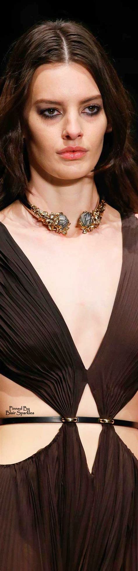 Fall Rtw Roberto Cavalli Details Blair Sparkles