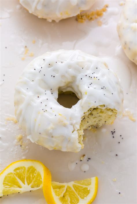 Lemon Poppy Seed Donuts Baker By Nature