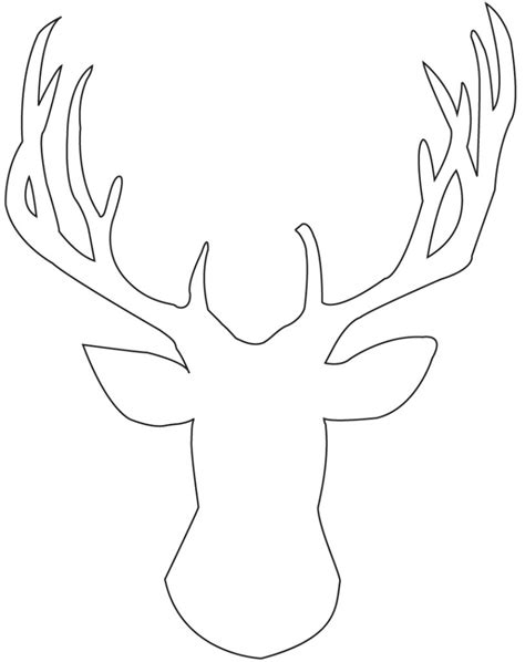 Deer Face Drawing at GetDrawings | Free download