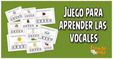 Entradas Sobre Vocales En Crear Jugar Y Aprender