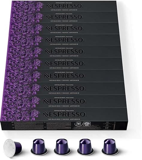 Capsule Nespresso Originali Ispirazione Firenze Arpeggio Capsule