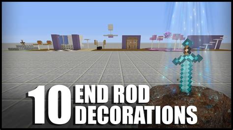 End Rod Minecraft Recipe