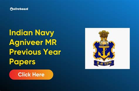 Indian Navy Agniveer MR Previous Year Papers 2024 Get PDFs Mr Sample