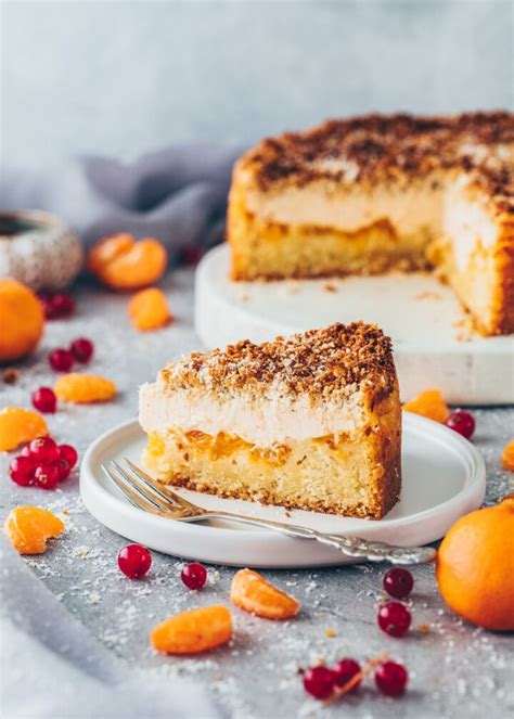 Mandarinen Schmand Kuchen Mit Kokos Vegan Bianca Zapatka Rezepte