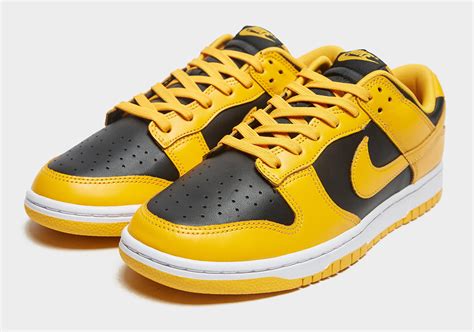 Nike Dunk Low Iowa Black Goldenrod White DD1391-004 | SneakerNews.com