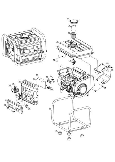 Ersatzteile Von Einhell Classic Stromerzeuger Benzin TC PG 1000 4