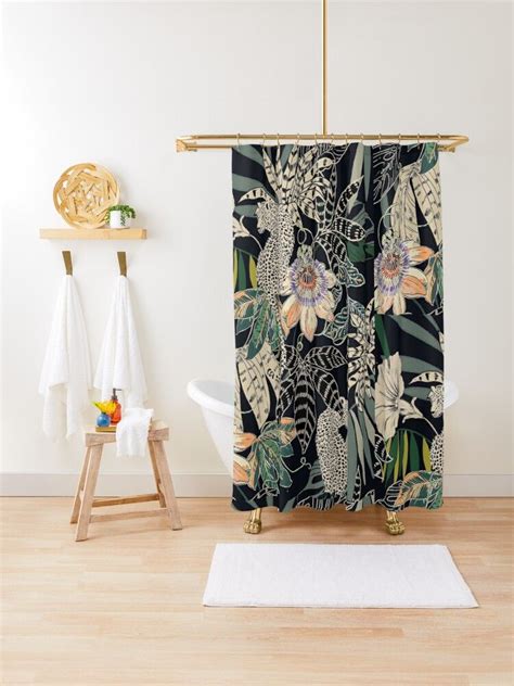 Tropical Shower Curtain By Georgialowndes Artofit