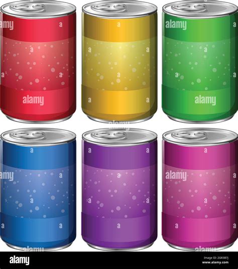 Latas De Bebidas Gaseosas Imágenes Vectoriales De Stock Alamy