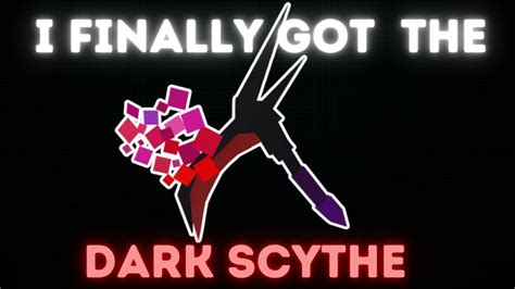 I Finally Got The Dark Scythe Bee Swarm Simulator YouTube