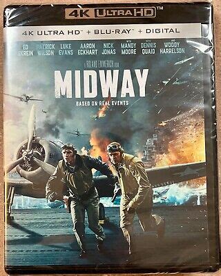 Midway 2019 Ultra 4k HD Blu Ray Digital Lionsgate Feb 2020