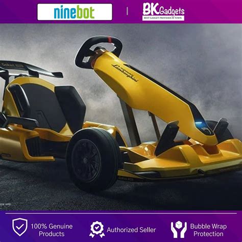 Ninebot Go Kart Pro Lamborghini Limited Edition Top Speed Up To