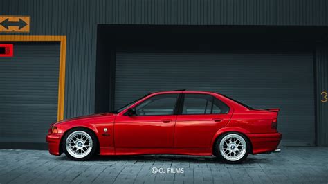 Fall In Love With This Red Bmw 316i E36 Modifiedx