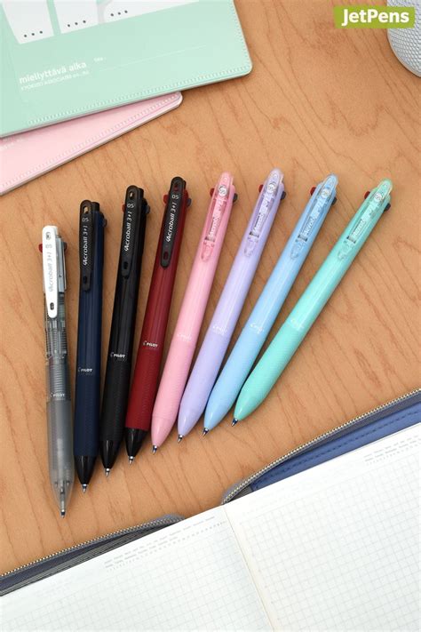 Pilot Acroball 31 Multi Pens Feature Three Colors Of Low Viscosity