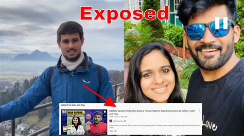 Dhruv Rathee Vs Abhi And Niyu Full Controversy Explained Rashmi Samant Oxford University