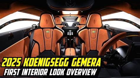 Koenigsegg Gemera First Interior Look Overview The World S First