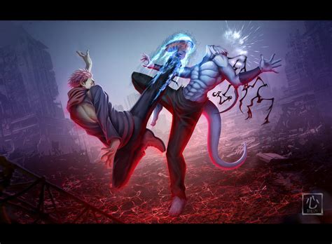 Yuji Vs Mahito By Shin1331 On Deviantart
