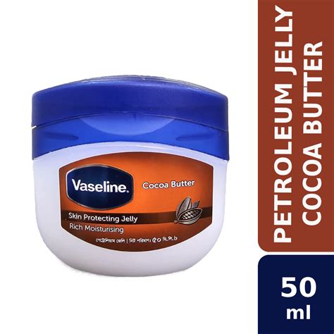 Vaseline Cocoa Butter Petroleum Jelly 50ml Ushopbd