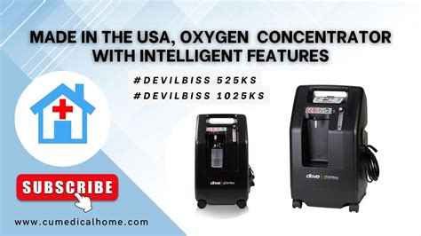 Oxygen Concentrator Devilbiss 525KS 5 LPM And Devilbiss 1025KS