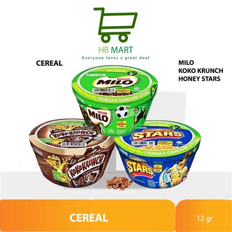 Jual Nestle Cereal Combo Pack Koko Krunch Milo Honey Star