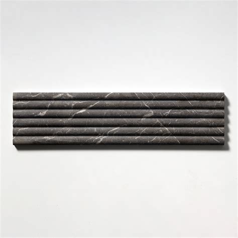 Iris Black Honed Marble Tile X X Black Marble