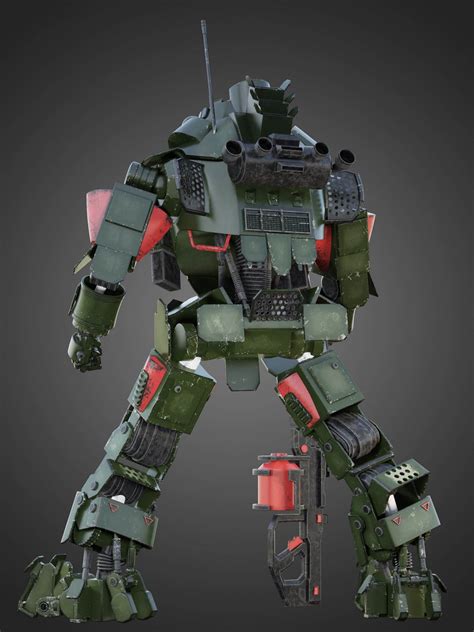 Titanfall Atlas - 3D Model by zifir3d