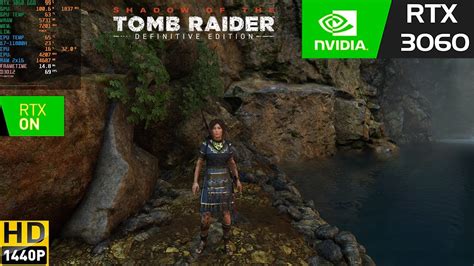 Shadow Of The Tomb Raider Max Settings Ray Tracing Ultra DLSS 1440p