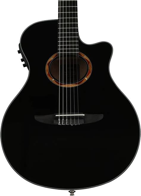 Guitarra Electroac Stica Yamaha Ntx Bl Black Negra Nueva Casa