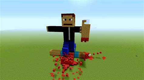 Minecraft Steve Dies Again Head Exploded Youtube