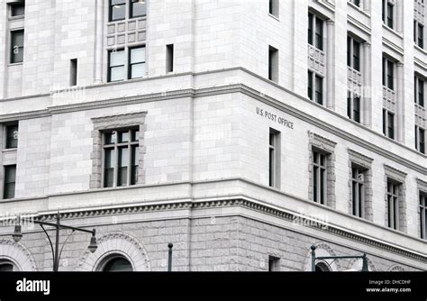 United States Post Office Building In New York Stock Photo Alamy